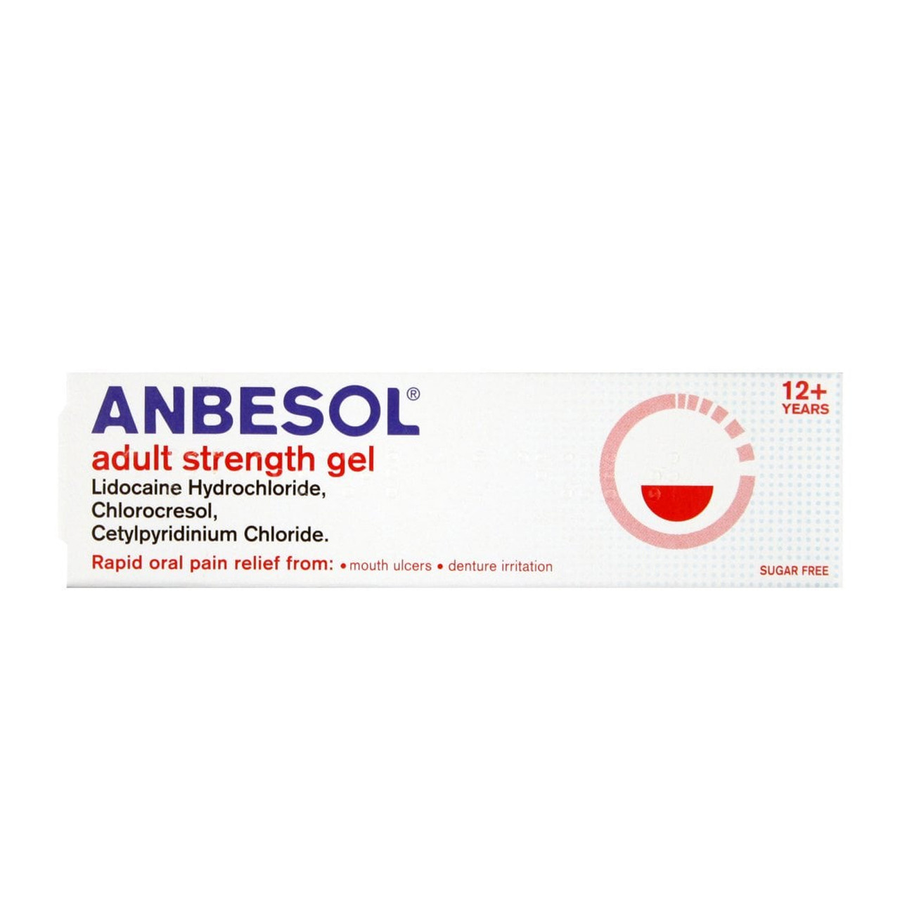 Click to view product details and reviews for Anbesol Adult Strength Gel 10g.