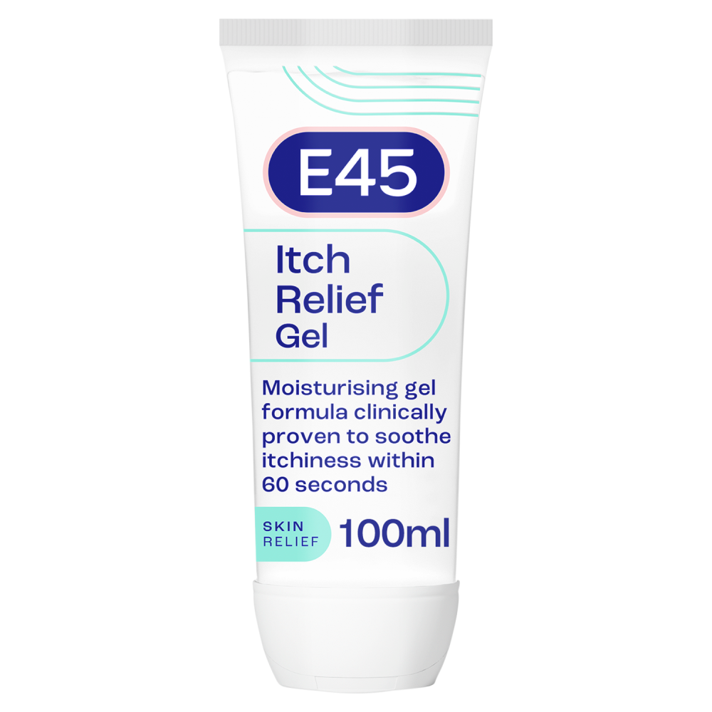 Click to view product details and reviews for E45 Itch Relief Gel 100ml. Click to view product details and reviews for E45 Itch Relief Gel 100ml.