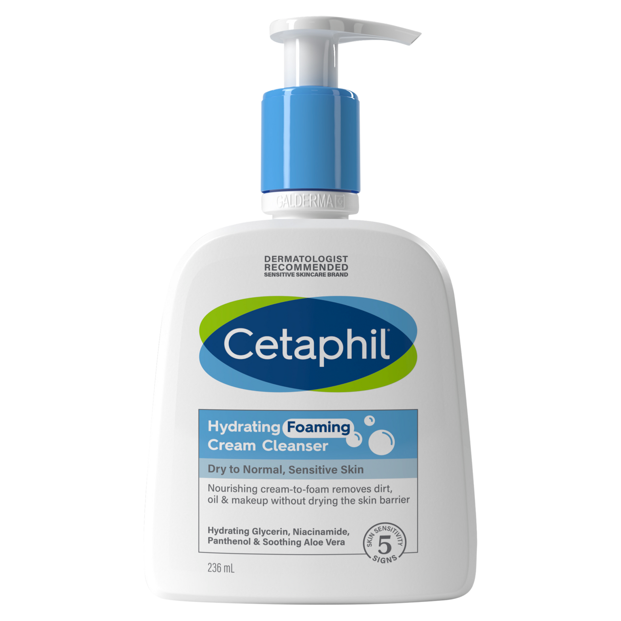Cetaphil Hydrating Foaming Cream Cleanser 236ml