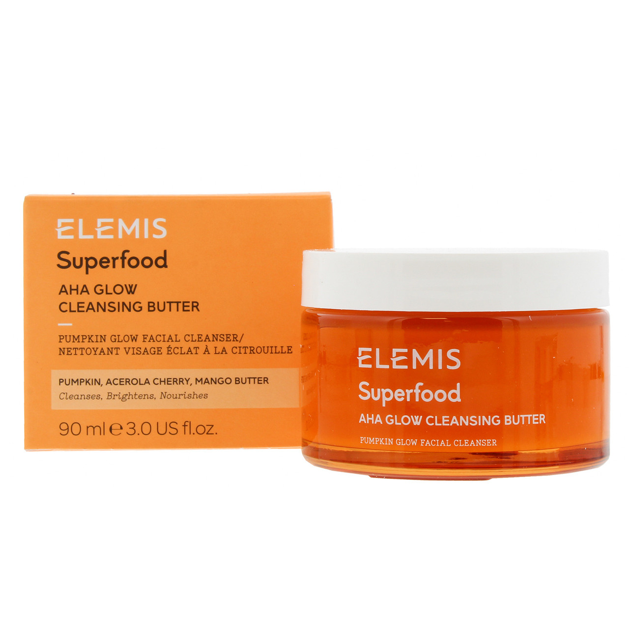 Click to view product details and reviews for Elemis Superfood Aha Glow Cleansing Butter 90ml.