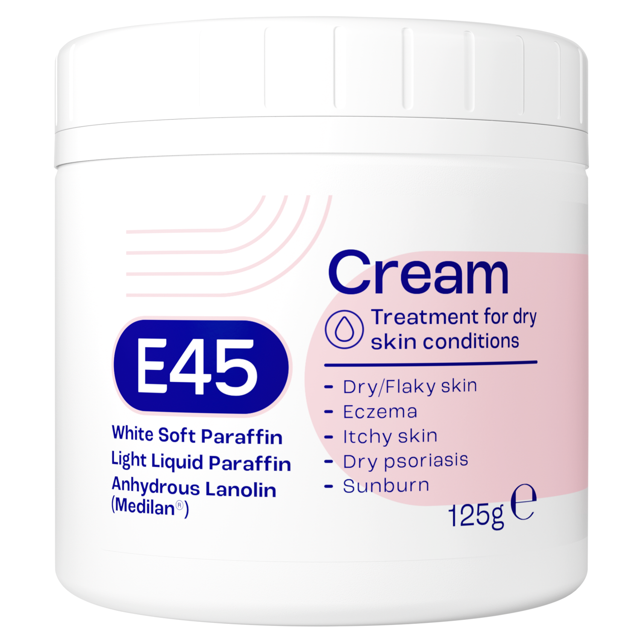 E45 Cream Moisturiser 125G