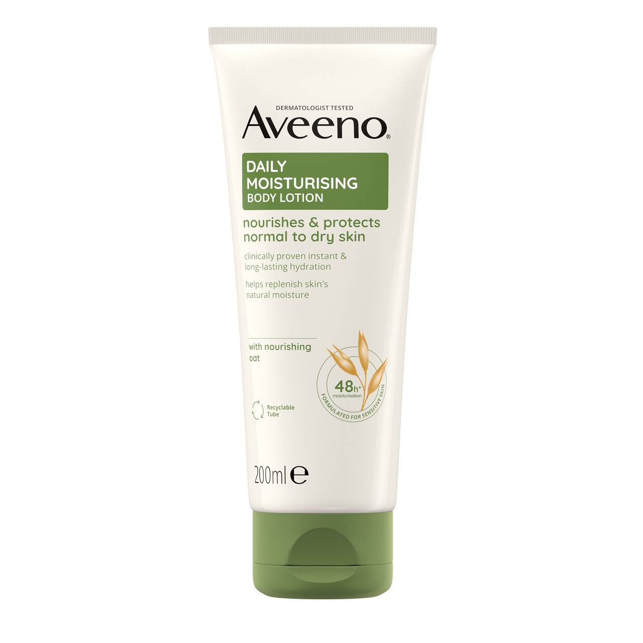 Aveeno Daily Moisturising Body Lotion Unscented 200ml