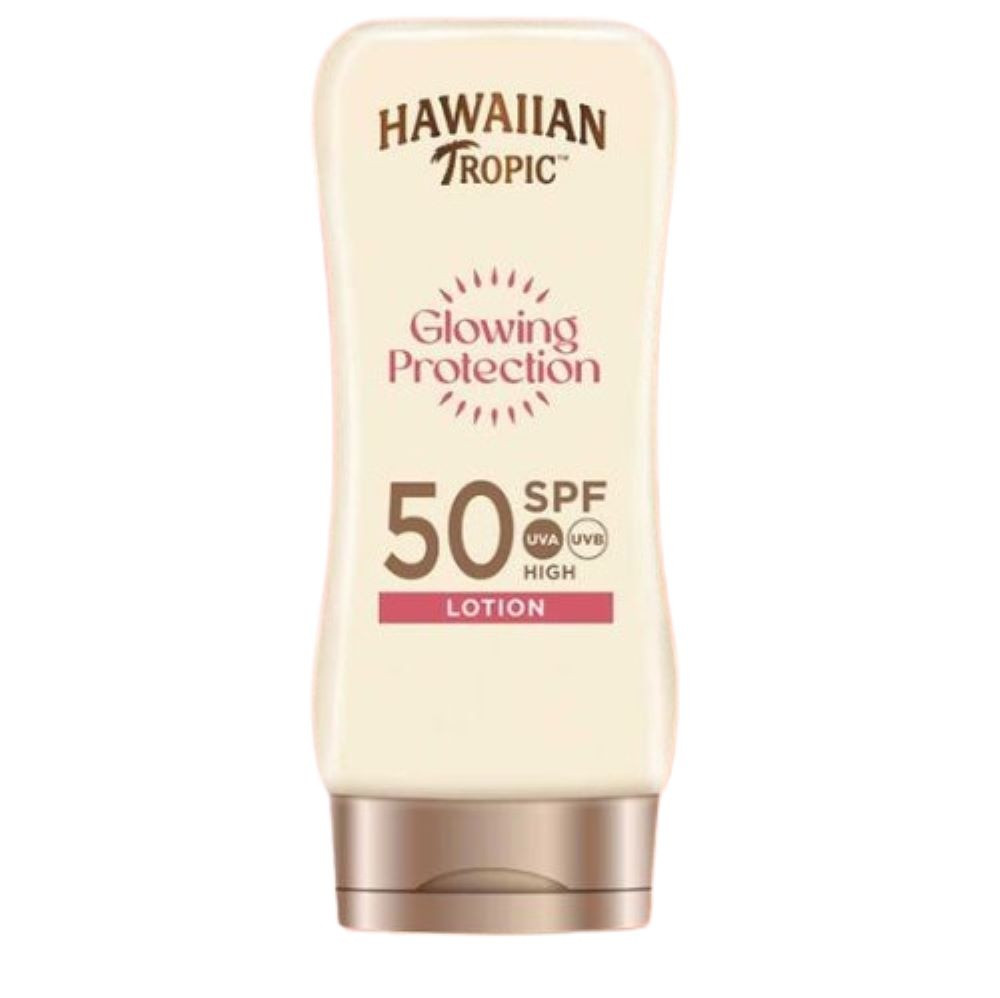 Hawaiian Tropic Glowing Protection Sun Lotion SPF50+ 180ml