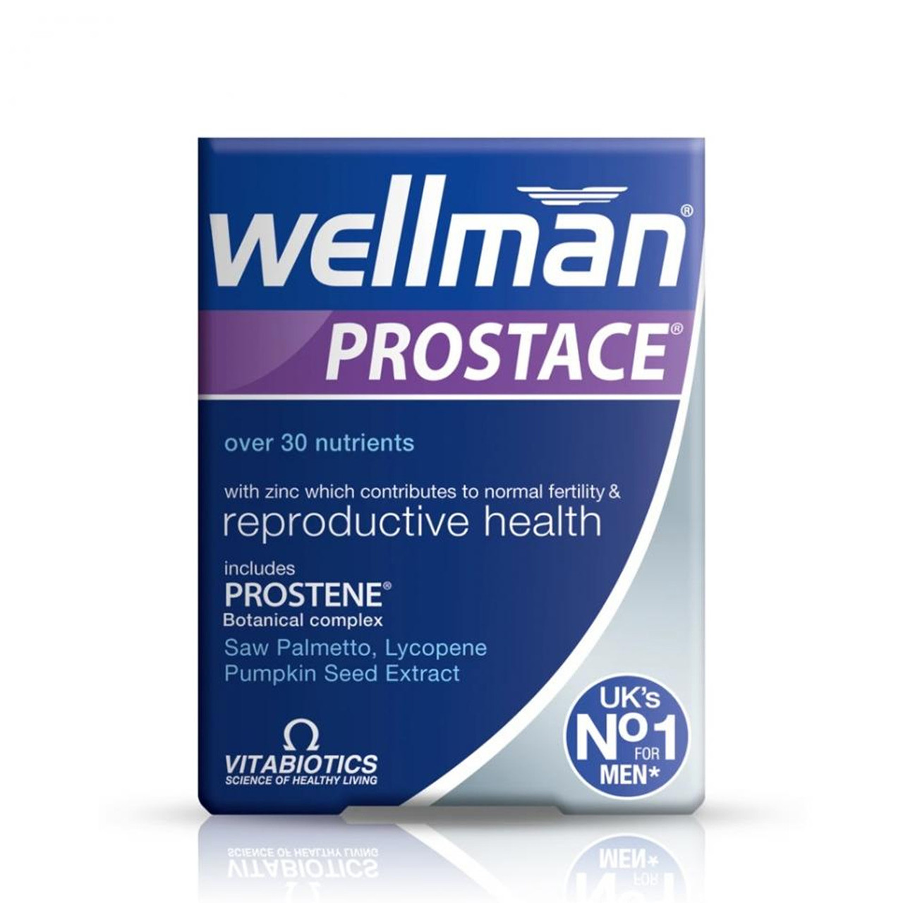 Click to view product details and reviews for Vitabiotics Wellman Prostace 60 Tablets.