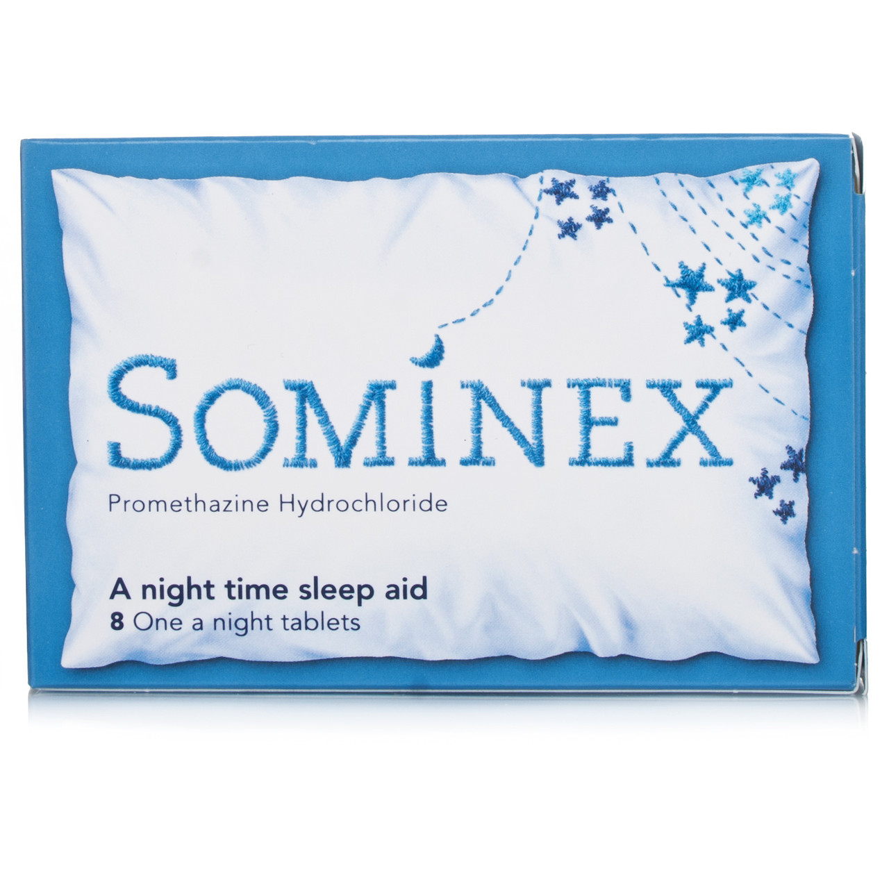 Click to view product details and reviews for Sominex 8 Tablets.