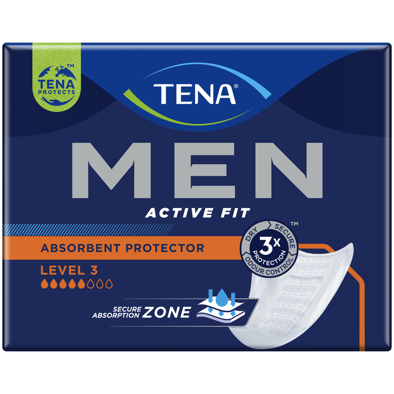 Click to view product details and reviews for Tena Men Level 3 Incontinence Absorbent Protector 8 Pack.