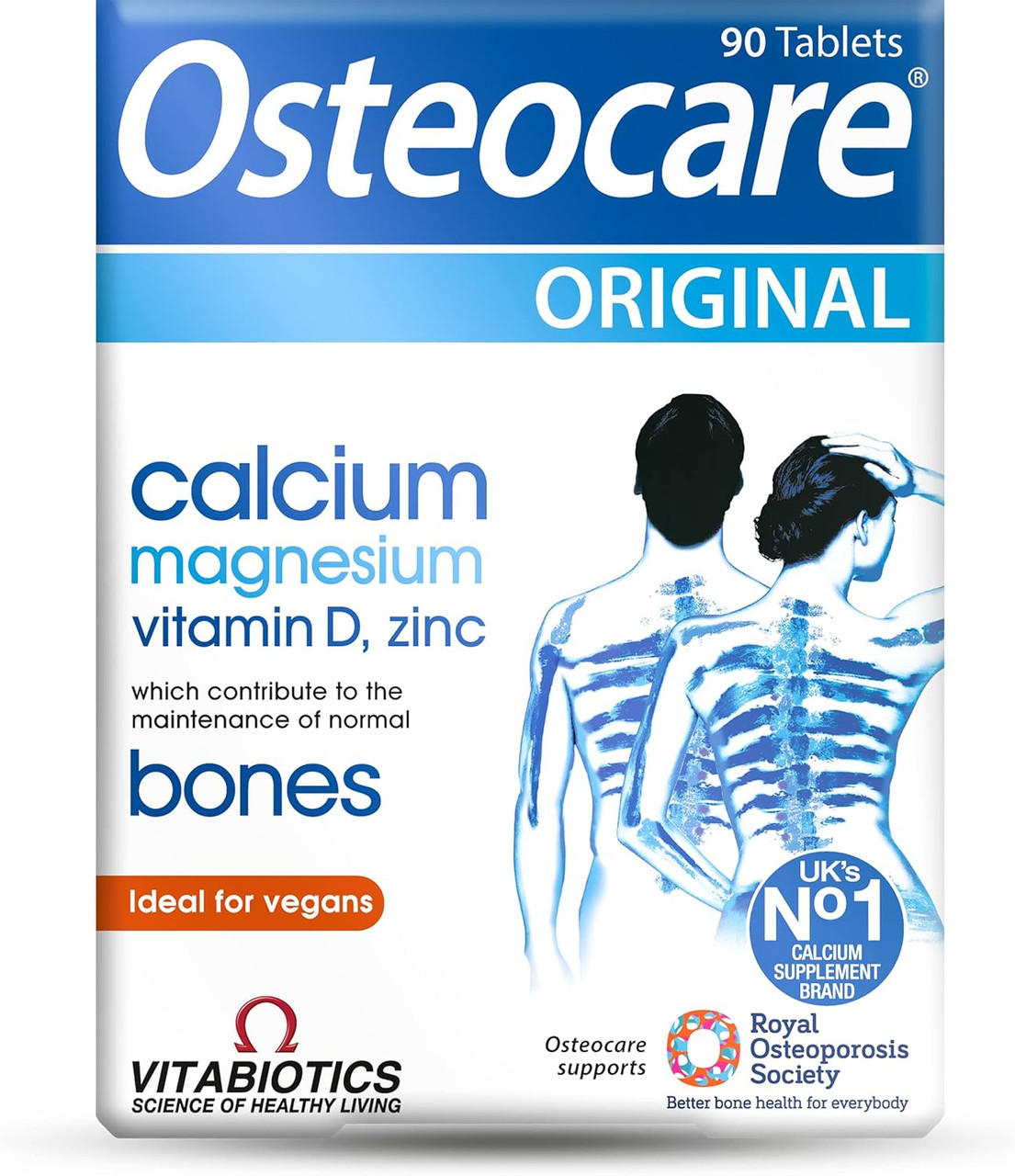 Vitabiotics Osteocare Original 90 Tablets