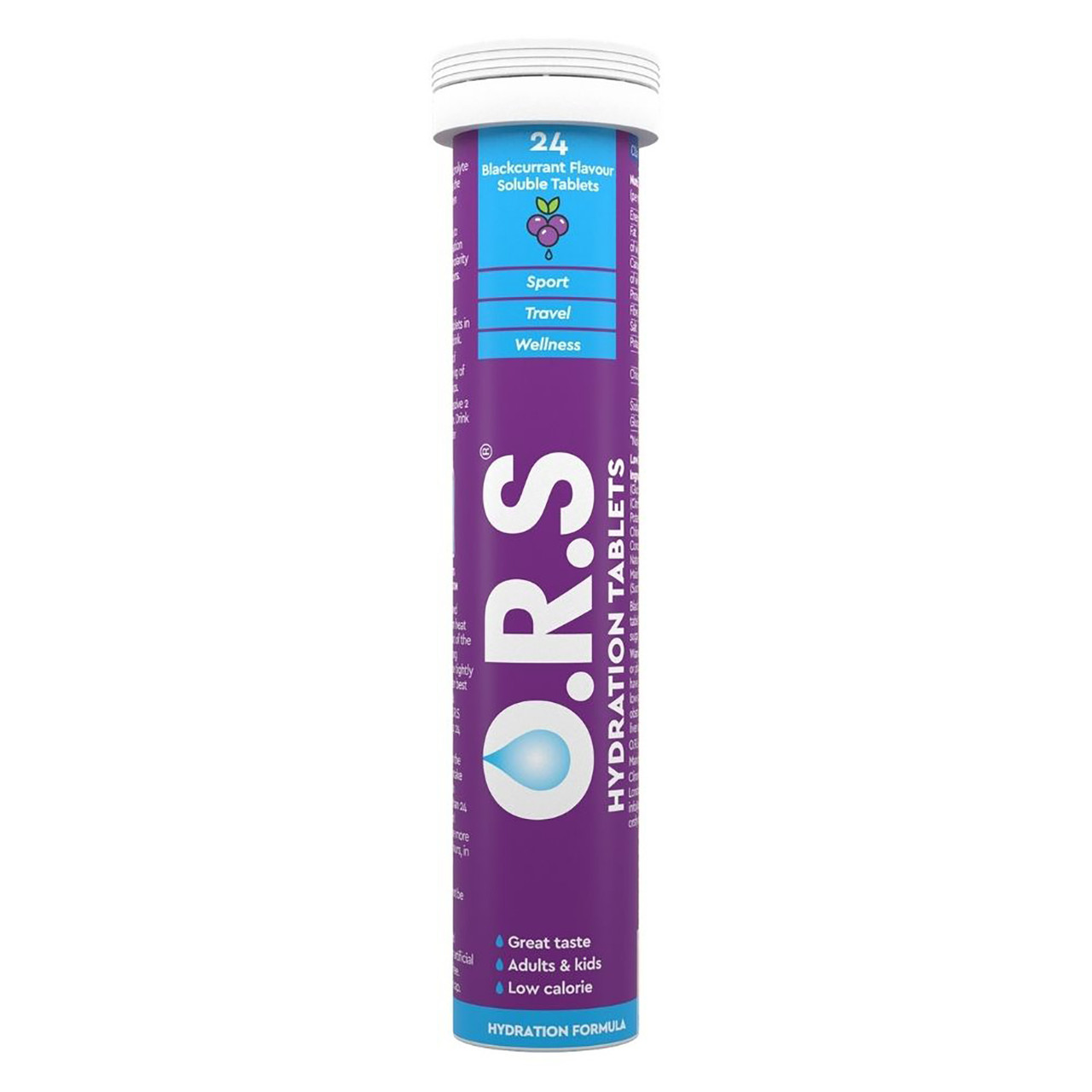 Click to view product details and reviews for Ors Hydration Blackcurrant Flavour 24 Tablets.