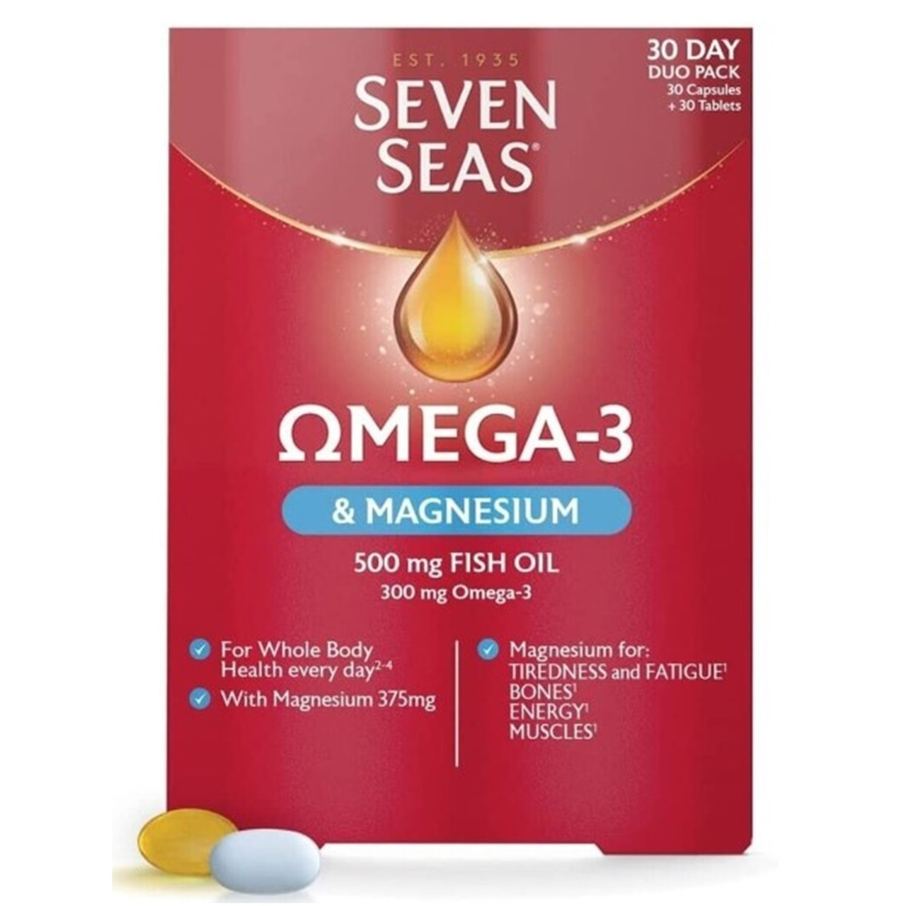 Click to view product details and reviews for Seven Seas Omega 3 And Magnesium.
