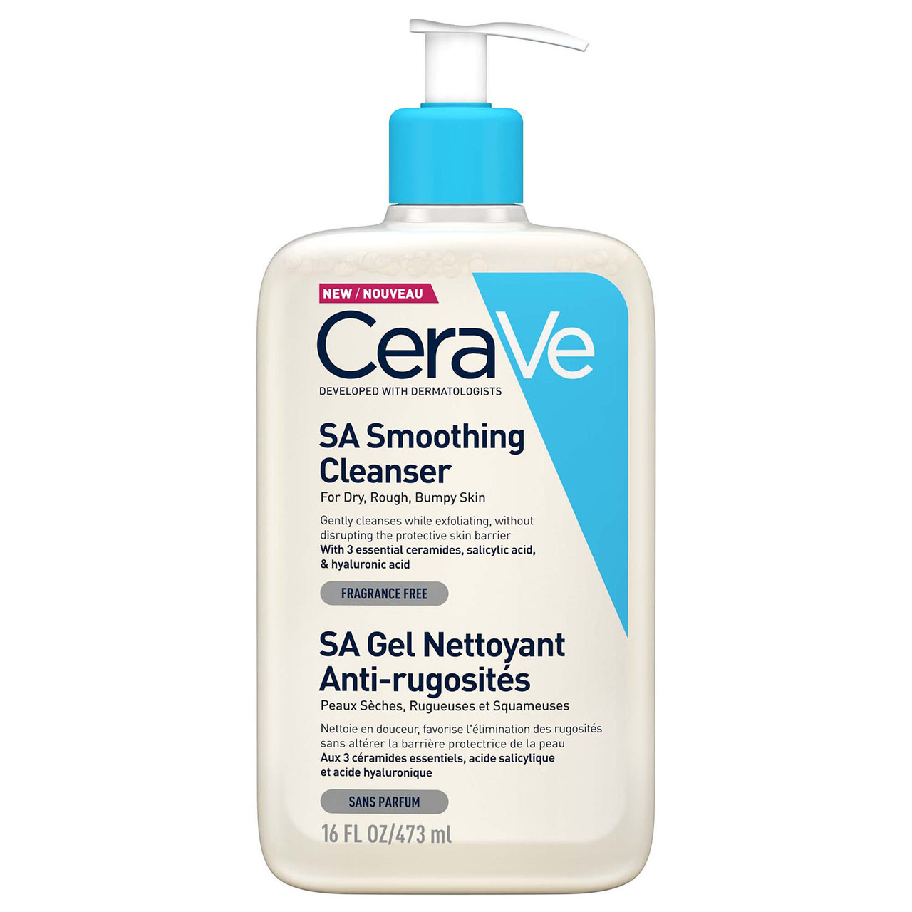 Click to view product details and reviews for Cerave Sa Smoothing Cleanser 473ml.