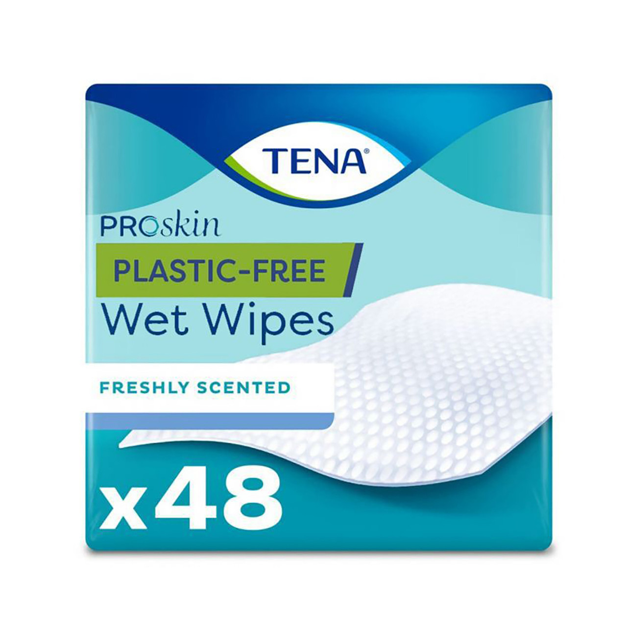 Click to view product details and reviews for Tena Plastic Free Wet Wipes 48 Wipes.