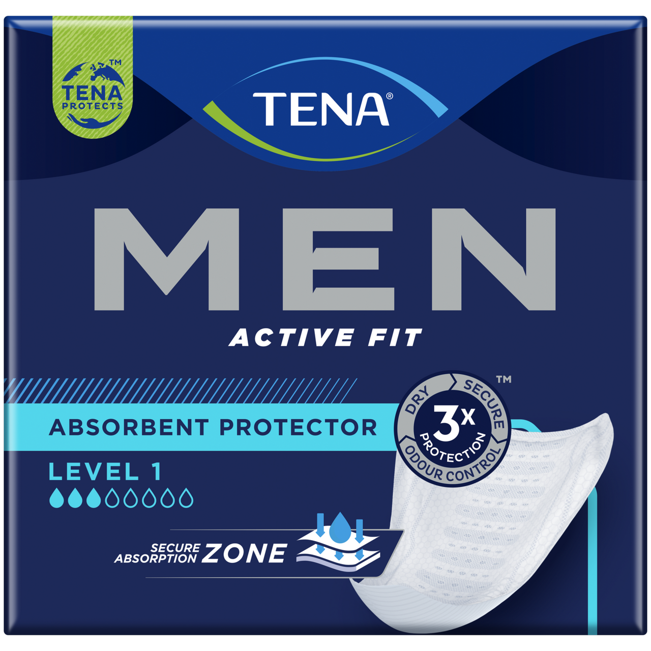 Click to view product details and reviews for Tena Men Level 1 Incontinence Absorbent Protector 12 Pack.