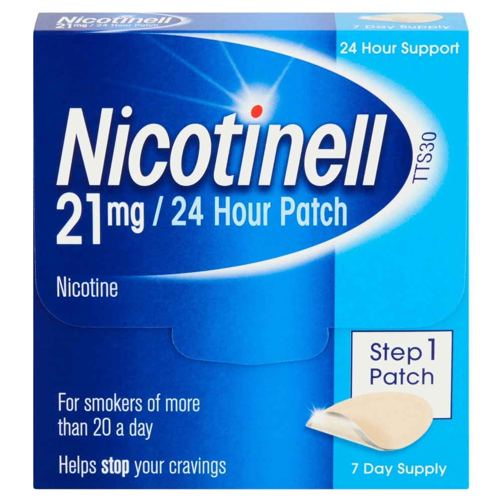 Pack Of 2 x 7 Nicotinell Nicotine 21 mg Total 14 Patches Step 1 Exp 2028 - Image 16