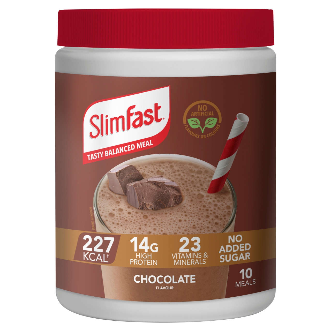 Click to view product details and reviews for Slimfast Powder Tin Chocolate 375g.