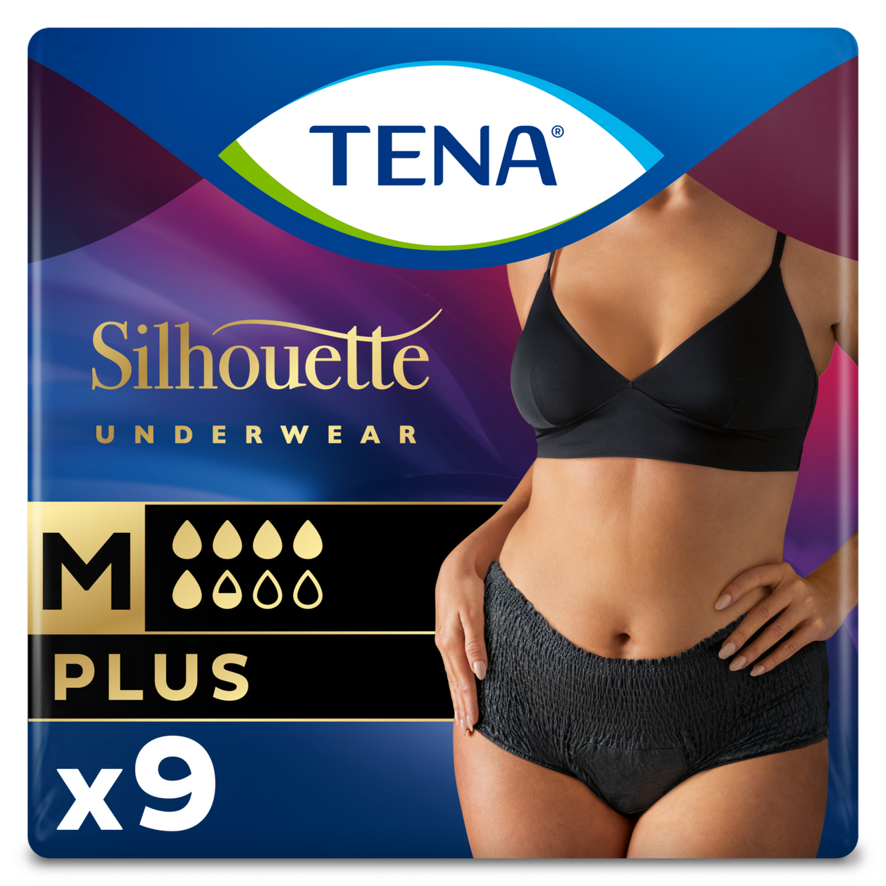 Click to view product details and reviews for Tena Lady Silhouette Plus Black Incontinence Pants Medium 9 Pack. Click to view product details and reviews for Tena Lady Silhouette Plus Black Incontinence Pants Medium 9 Pack.
