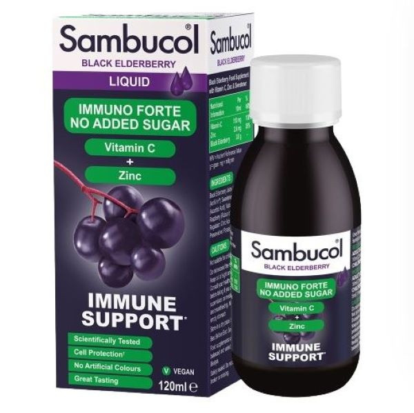 Click to view product details and reviews for Sambucol Immuno Forte No Added Sugar Liquid 120ml. Click to view product details and reviews for Sambucol Immuno Forte No Added Sugar Liquid 120ml.