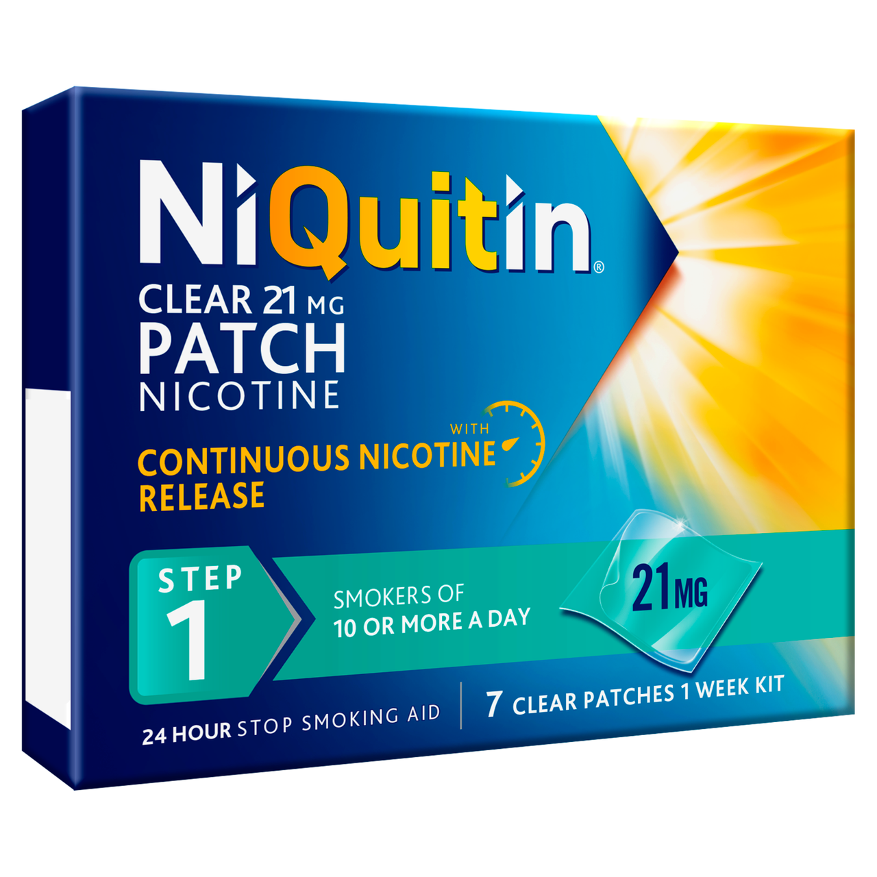 Click to view product details and reviews for Niquitin Clear 21mg Patches Step One 7 Pack.