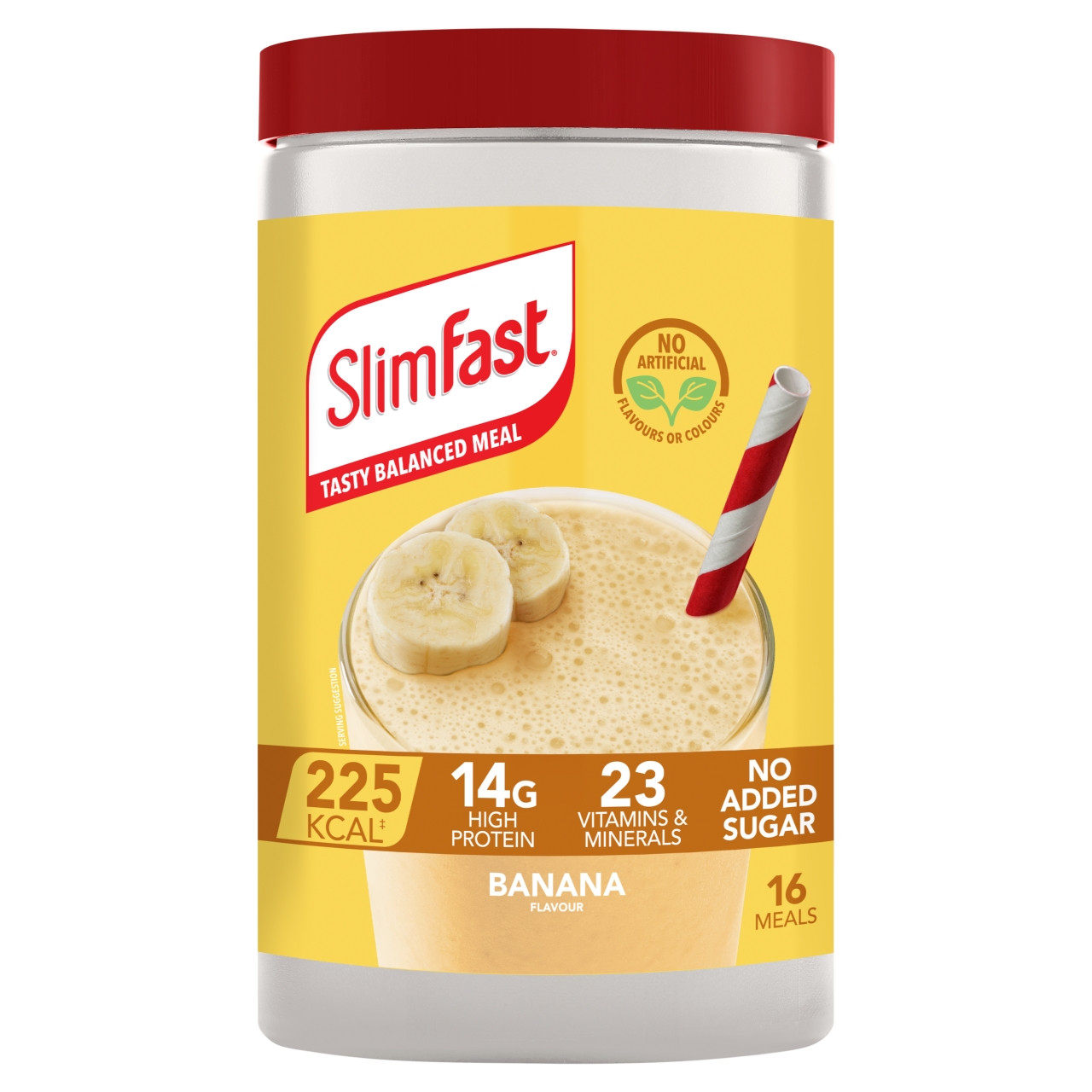 Click to view product details and reviews for Slimfast Powder Banana 584g.