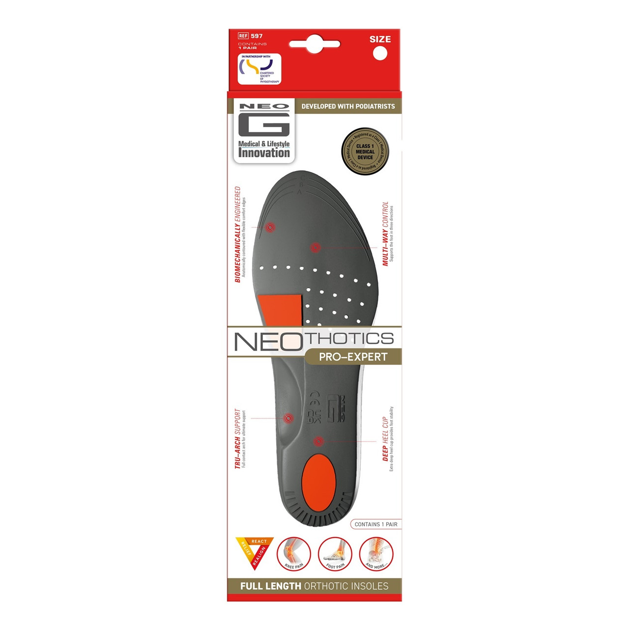 Click to view product details and reviews for Neo G Neothotics Pro Expert Full Length Orthotic Insoles Small. Click to view product details and reviews for Neo G Neothotics Pro Expert Full Length Orthotic Insoles Small.