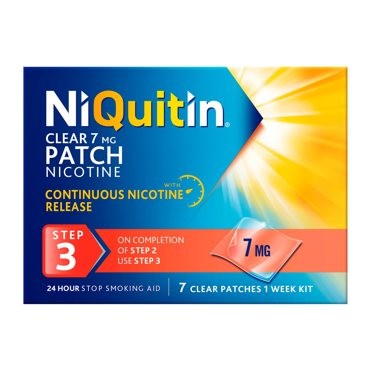 NIQUITIN 7mg Patch - 28 X Step 3 Patches - Image 15