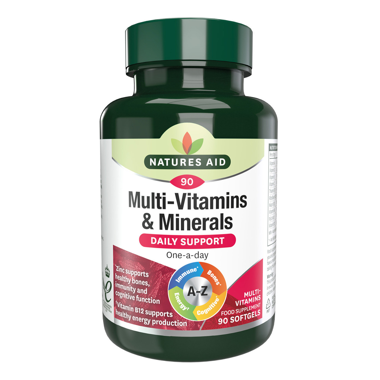 Click to view product details and reviews for Natures Aid Multi Vitamins Minerals With Iron 90 Softgels. Click to view product details and reviews for Natures Aid Multi Vitamins Minerals With Iron 90 Softgels.