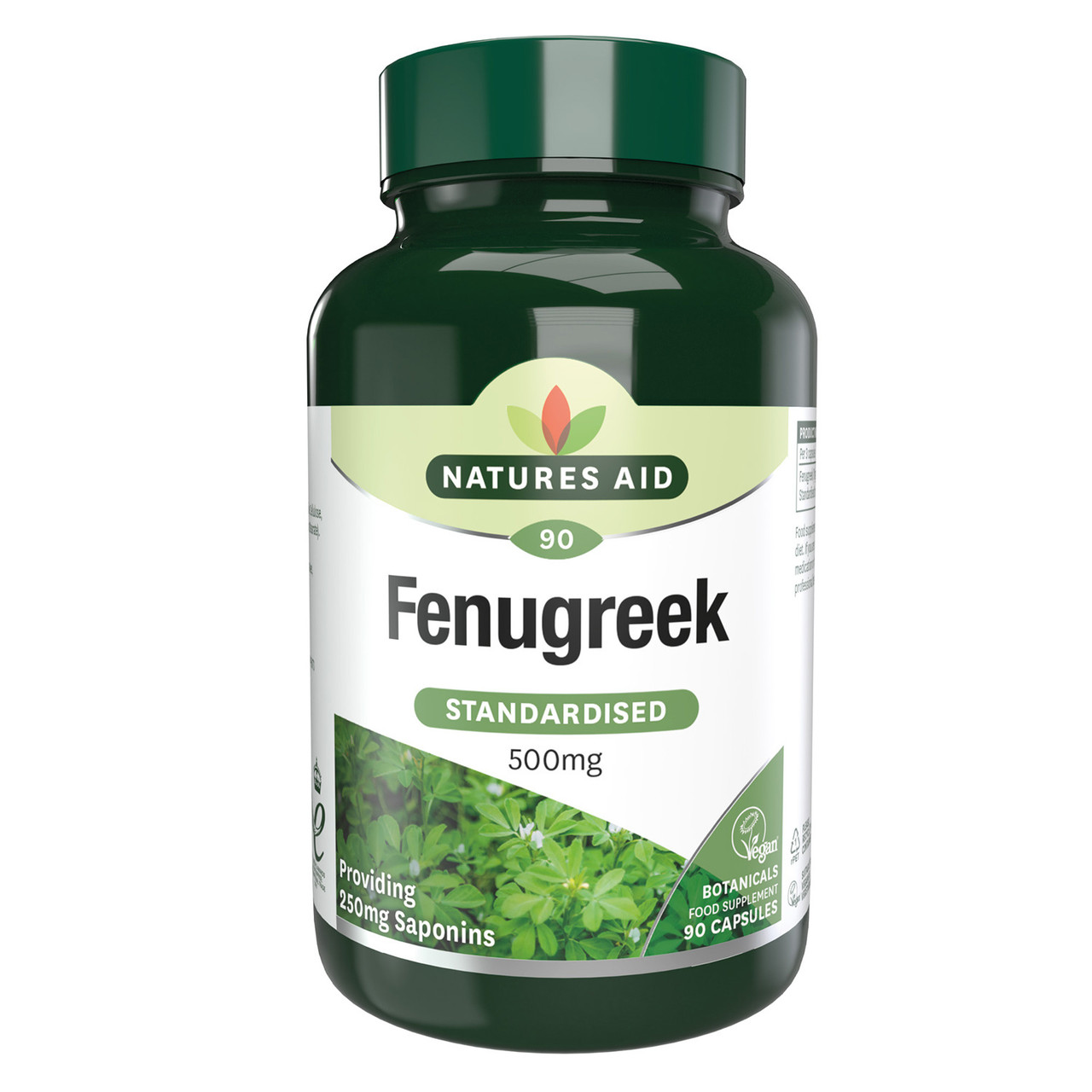 Click to view product details and reviews for Natures Aid Fenugreek 500mg 90 Capsules. Click to view product details and reviews for Natures Aid Fenugreek 500mg 90 Capsules.