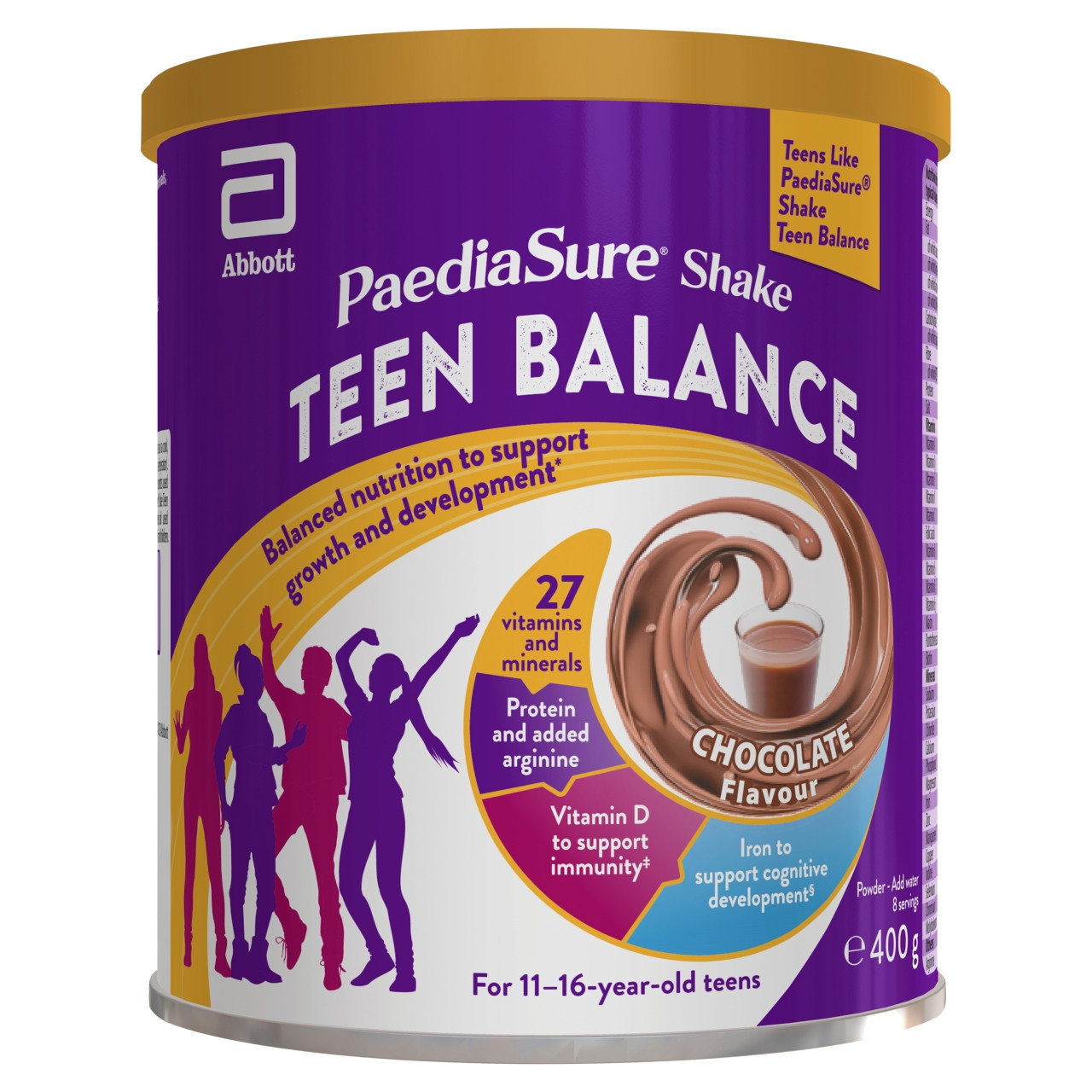 Click to view product details and reviews for Paediasure Teen Balance Nutritional Supplement Chocolate Shake 400g.