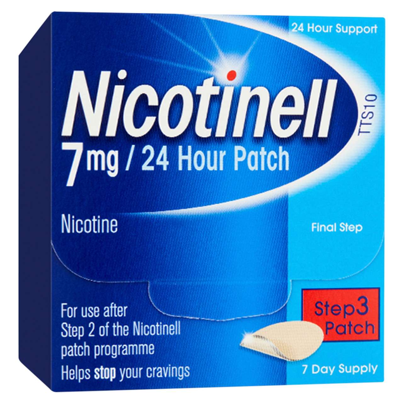 Click to view product details and reviews for Nicotinell 7mg 24 Hour Patches Step 3 7 Pack.