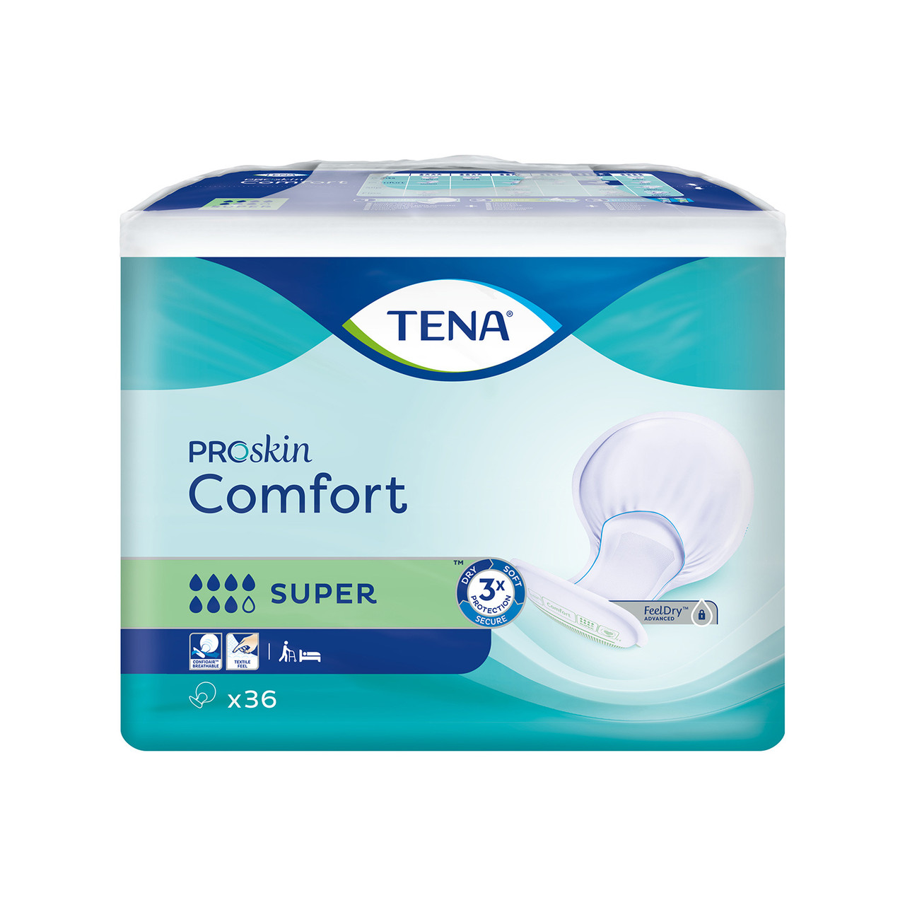 Click to view product details and reviews for Tena Comfort Incontinence Pads Super 36 Pack.
