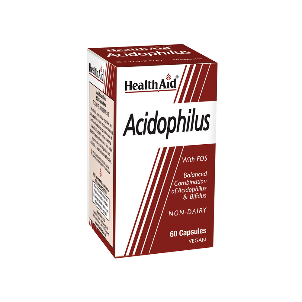 Click to view product details and reviews for Healthaid Acidophilus Probiotic With Fos 60 Capsules.