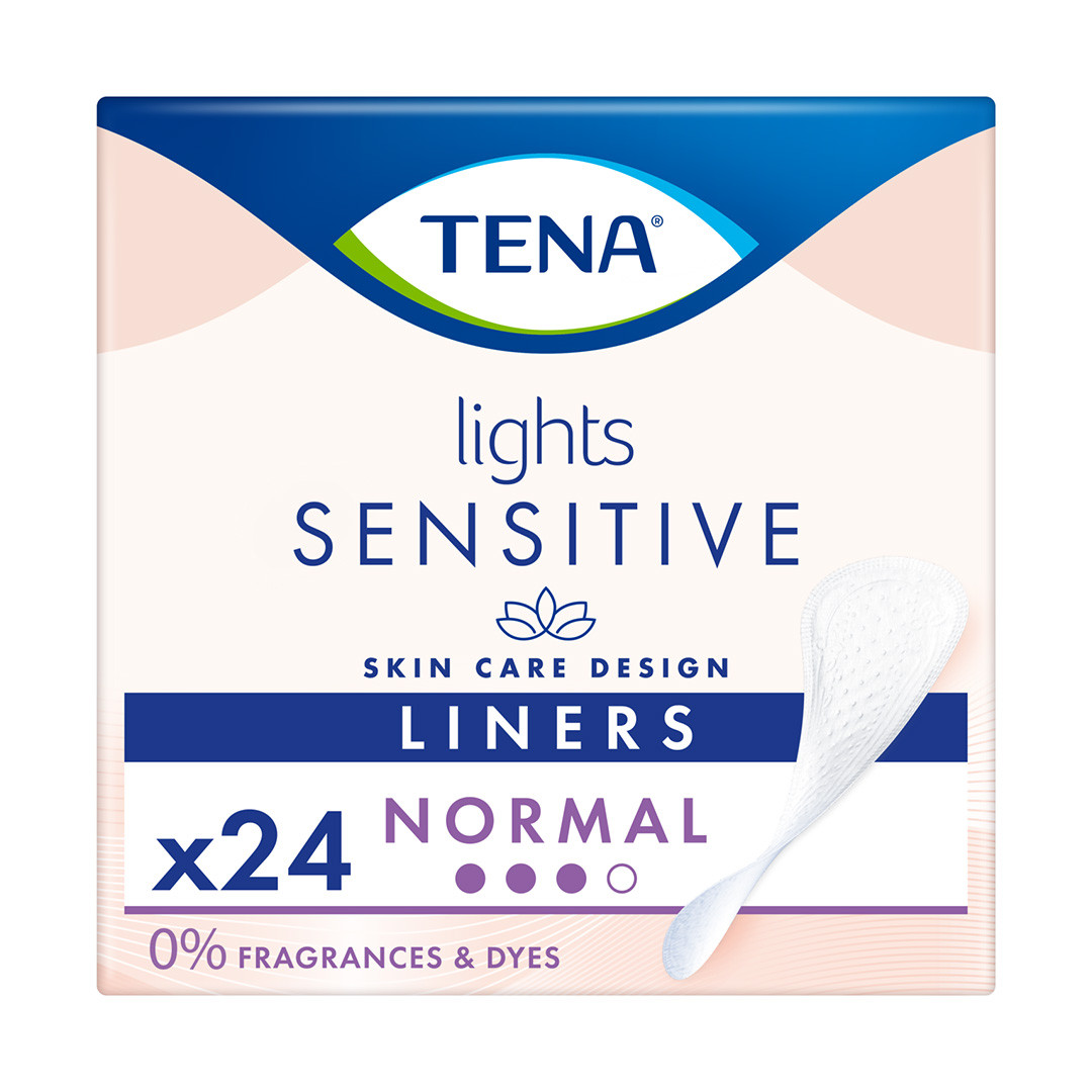 lights by TENA Incontinence Liners 24 Pack