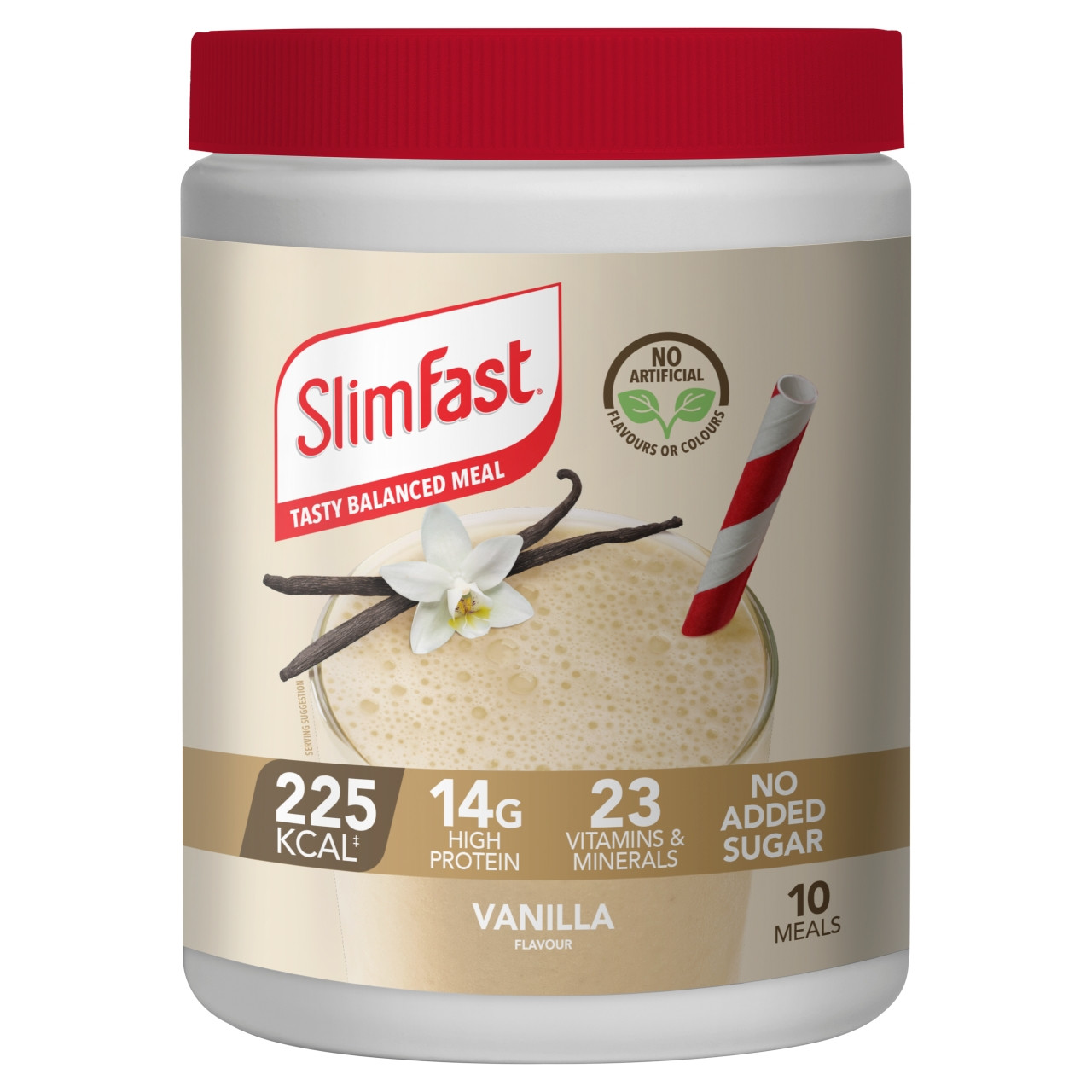 Click to view product details and reviews for Slimfast Powder Tin Vanilla 365g.