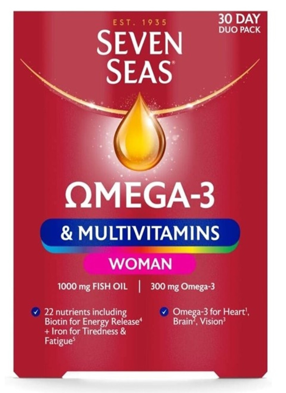 Click to view product details and reviews for Seven Seas Omega 3 Multivitamins Woman 30 Capsules 30 Tablets.