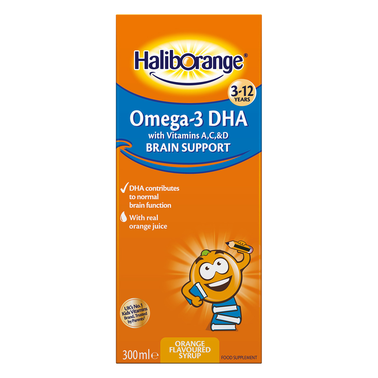 Click to view product details and reviews for Haliborange Kids Omega 3 Syrup Orange 300ml.
