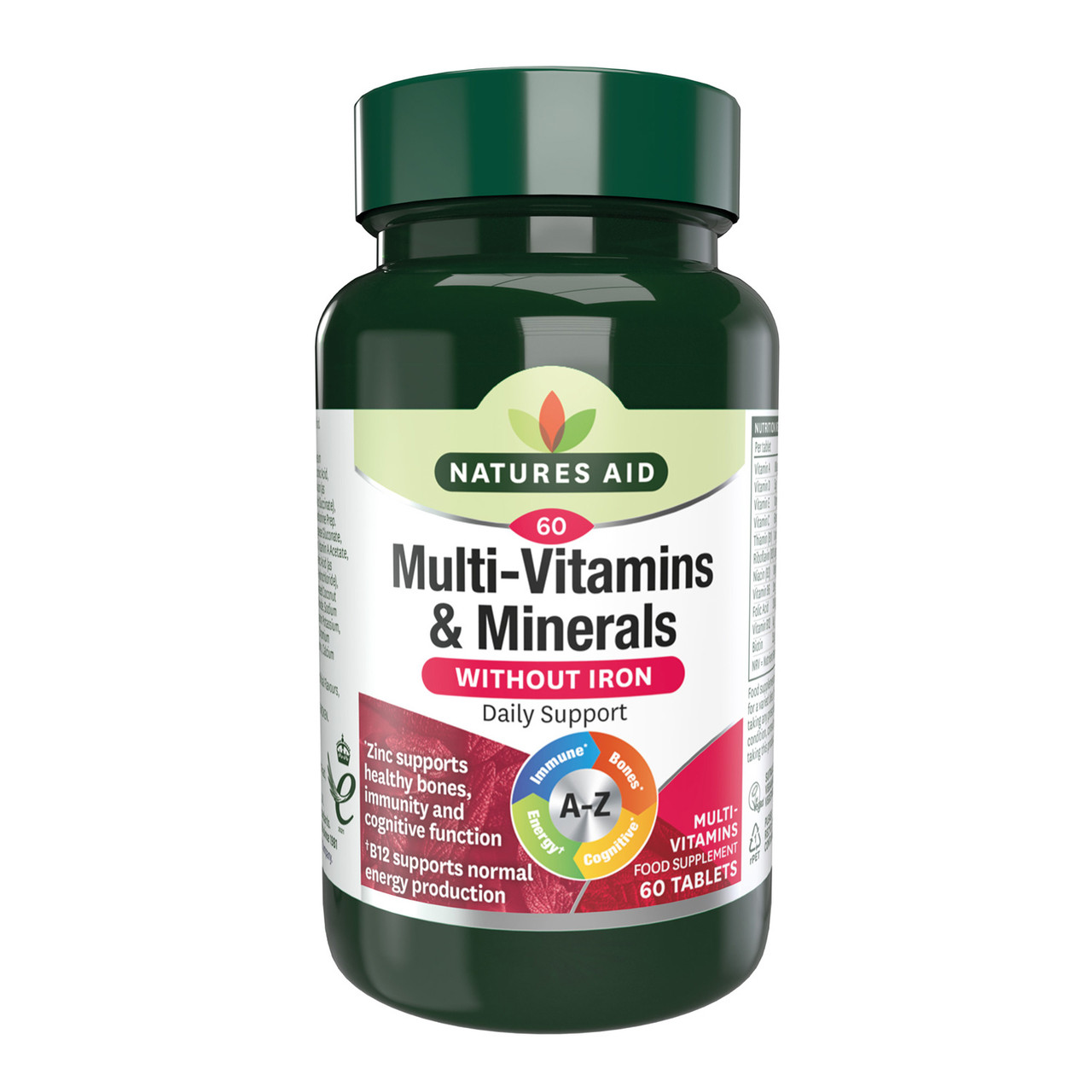 Click to view product details and reviews for Natures Aid Multi Vitamins Minerals Without Iron 60 Tablets.