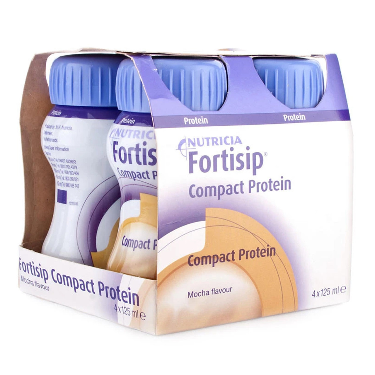 Fortisip Compact Protein Mocha 4x125ml