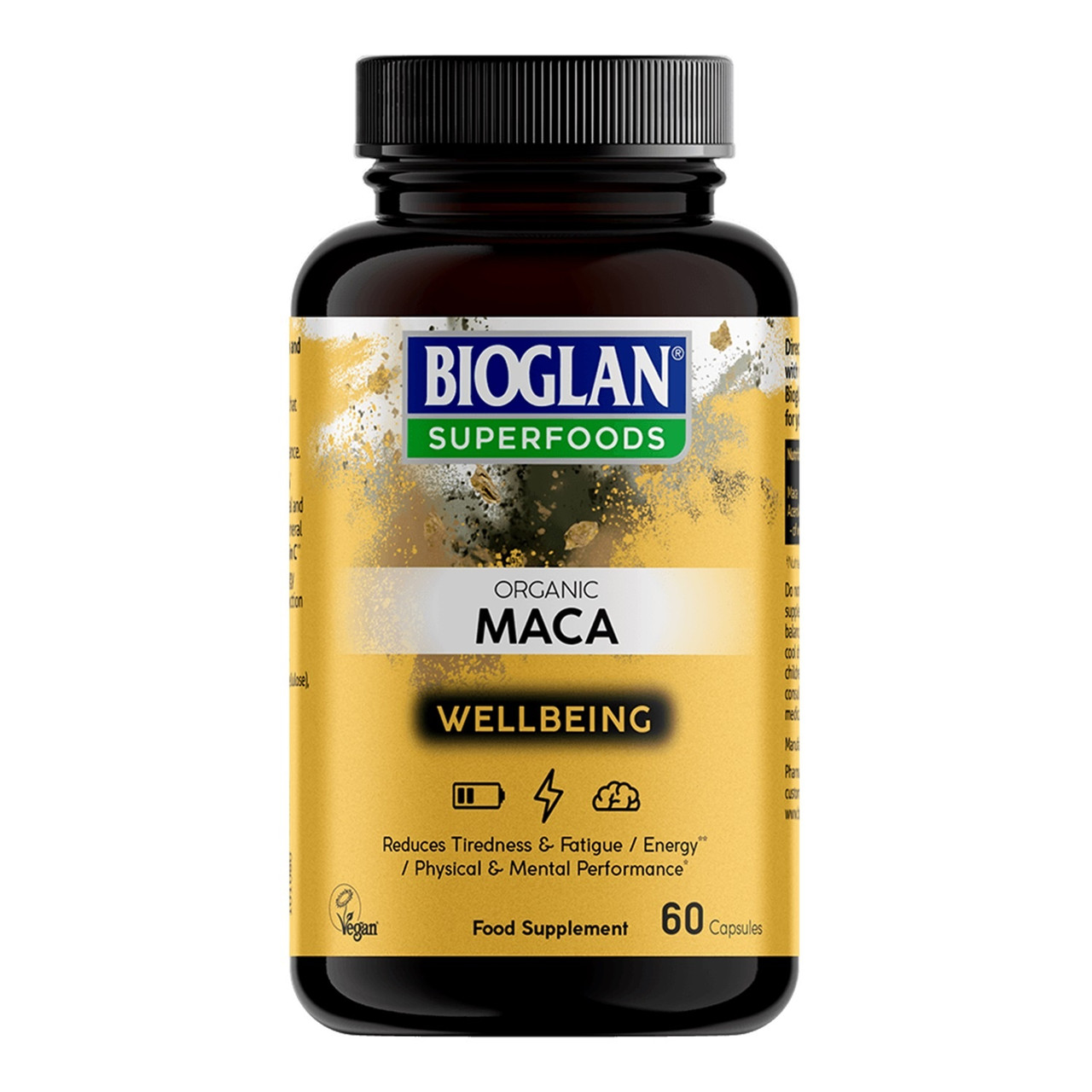Click to view product details and reviews for Bioglan Superfoods Organic Maca 60 Capsules.