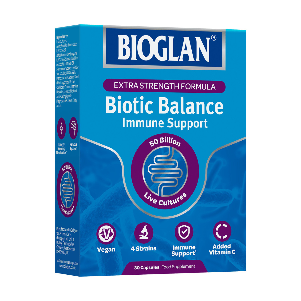 Bioglan Biotic Balance 50 Billion Capsules Size 30
