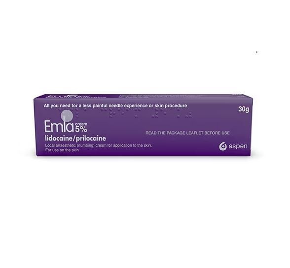 Emla 5% Cream (No Dressings) 30g