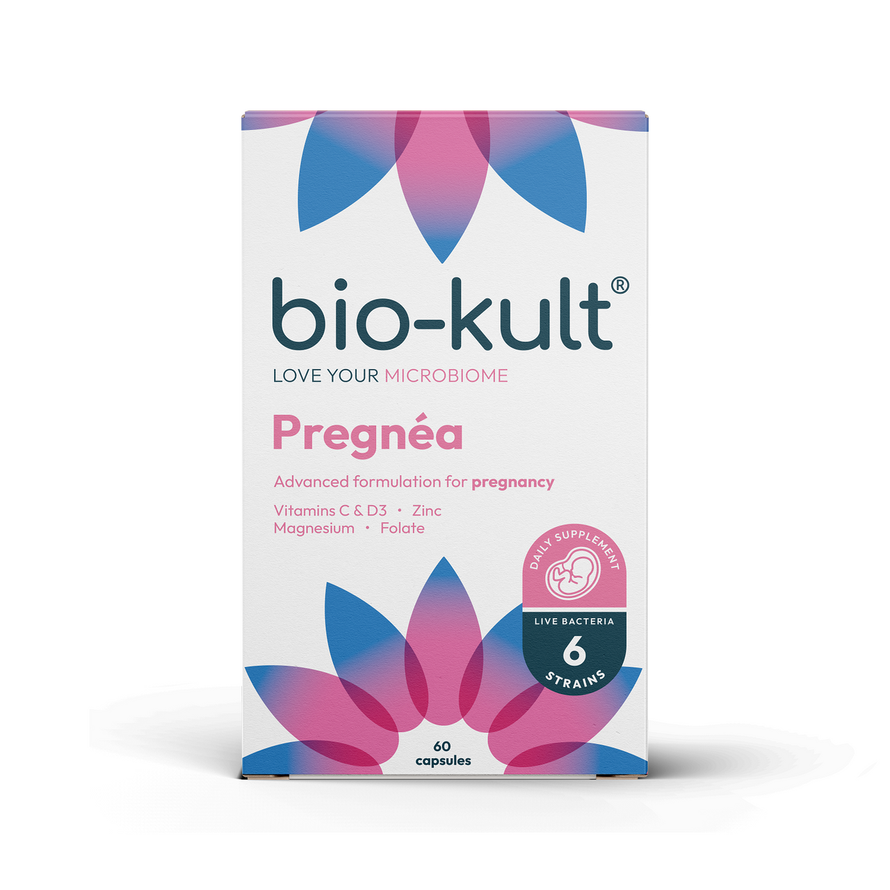 Bio-Kult Pregnea Biotics Gut Supplement 60 Capsules