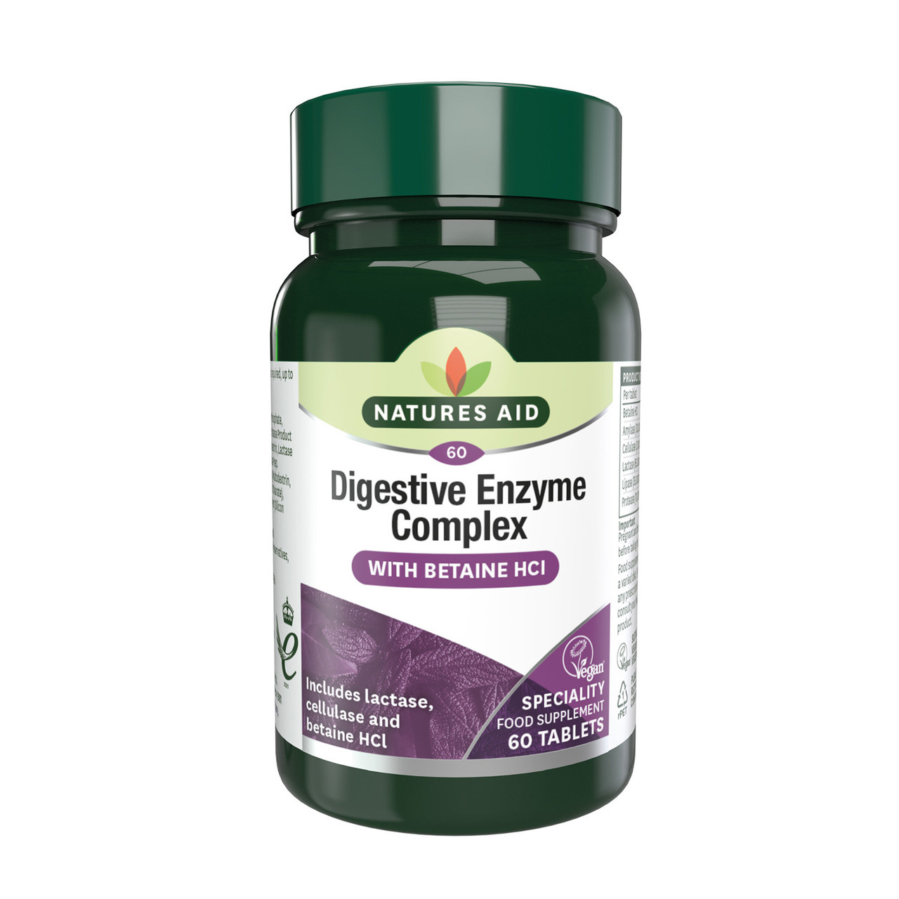 Click to view product details and reviews for Natures Aid Digestive Enzyme Complex With Betaine Hci 60 Tablets.