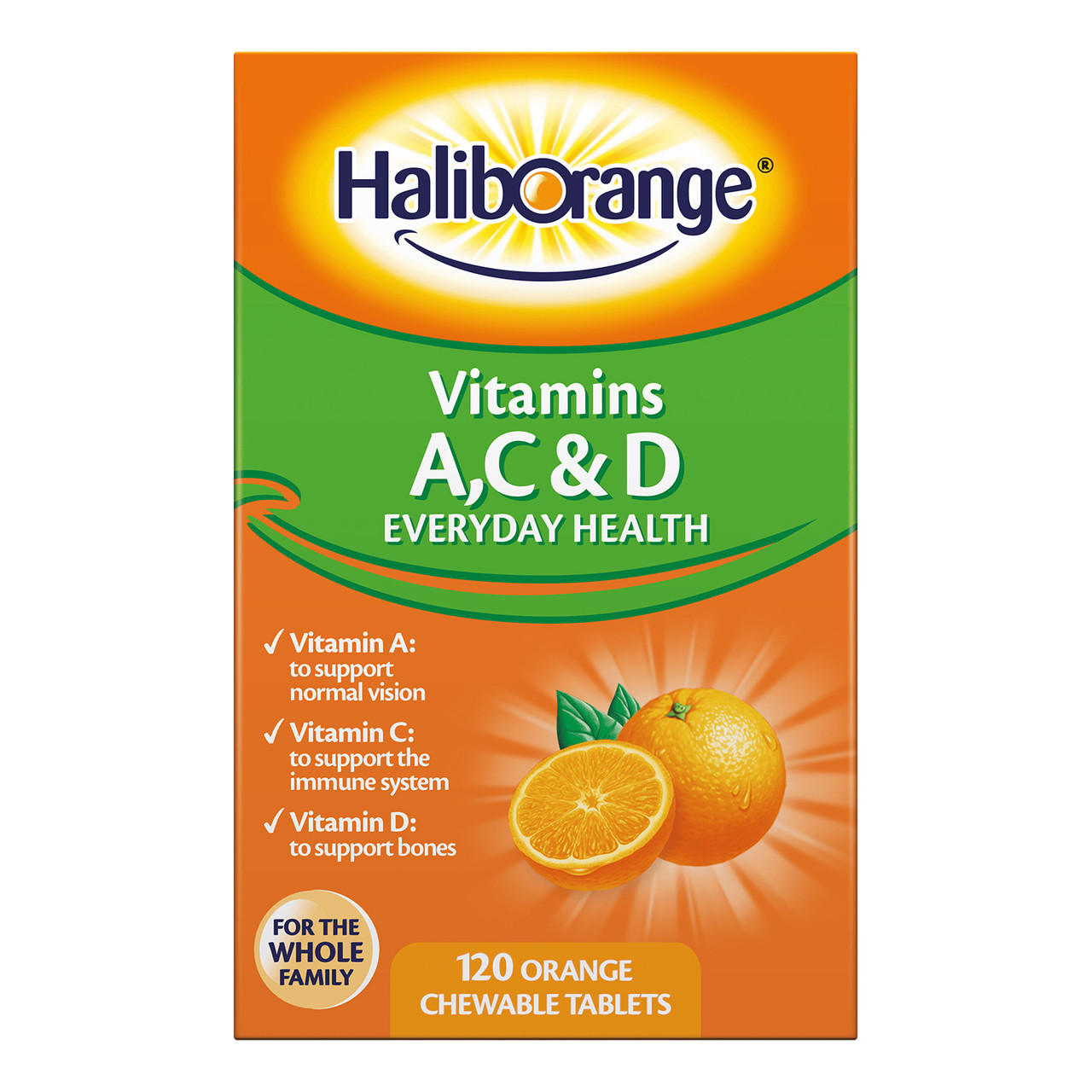 Click to view product details and reviews for Haliborange A C D Vitamins 120 Tablets.