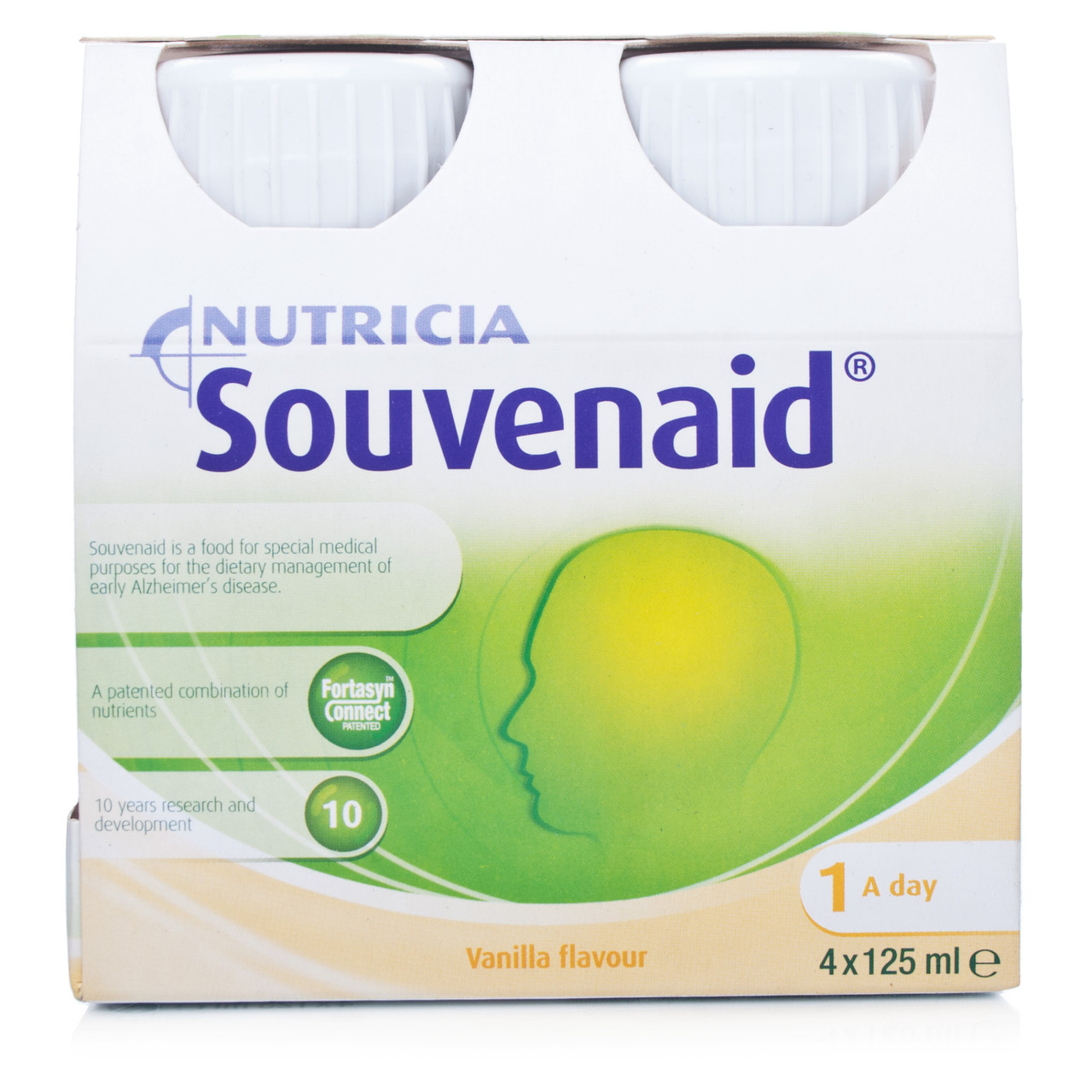 Click to view product details and reviews for Nutricia Souvenaid Vanilla 4x125ml.