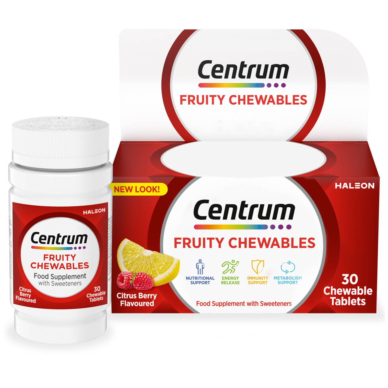 Centrum Multivitamin Fruity Chewables 30 Pack