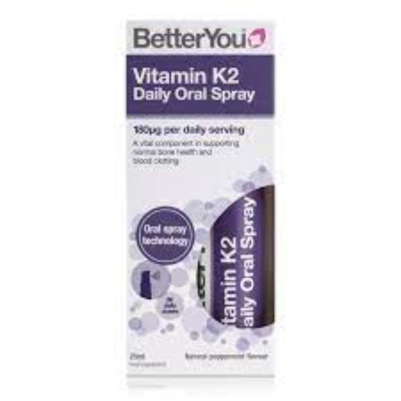 Click to view product details and reviews for Betteryou Vitamin K2 180mg Oral Spray 25ml.