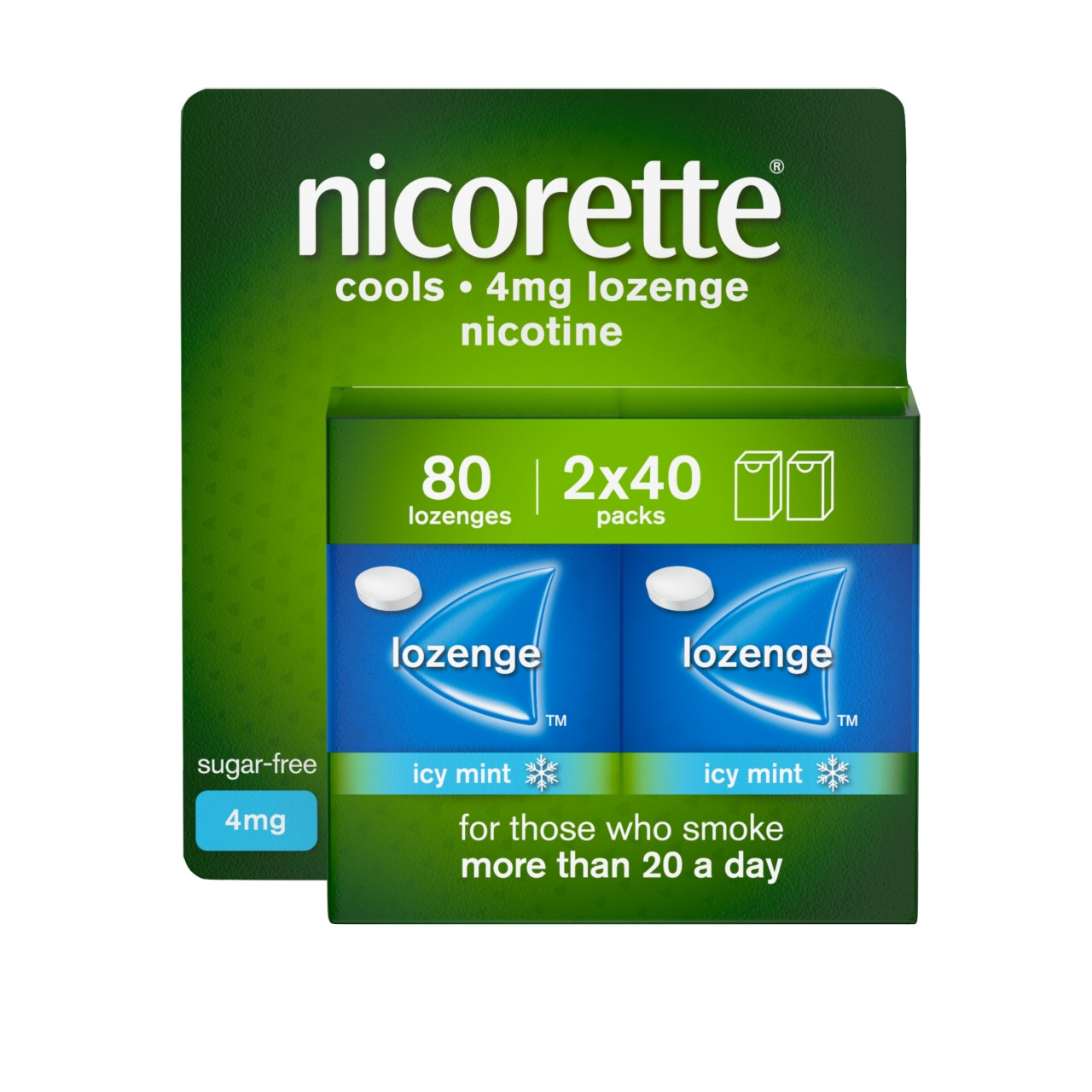 Click to view product details and reviews for Nicorette Lozenge Mint 4mg 80 Pack.