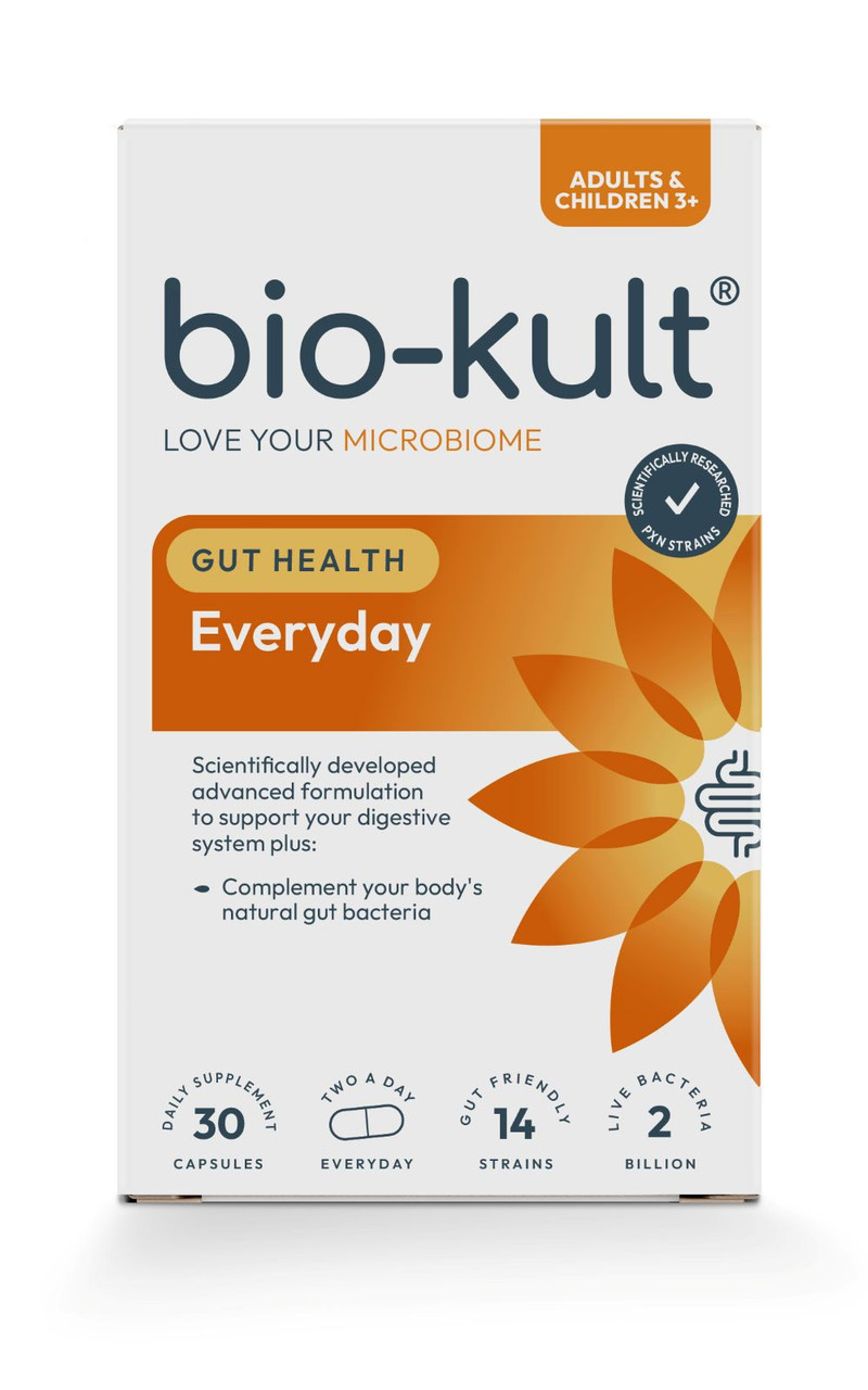 Bio-Kult Everyday Biotics Gut Supplement 30 Capsules