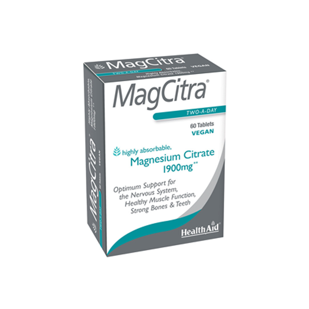 Click to view product details and reviews for Healthaid Magcitra 60 Tablets.