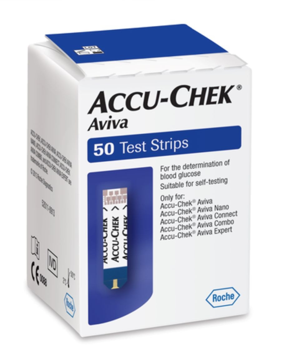 Click to view product details and reviews for Accu Chek Aviva Glucose Test Strips 50 Pack.