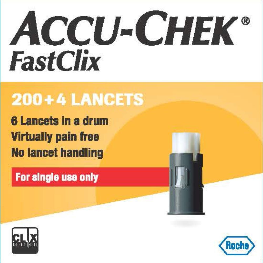 Click to view product details and reviews for Accu Chek Fastclix 204 Lancets.